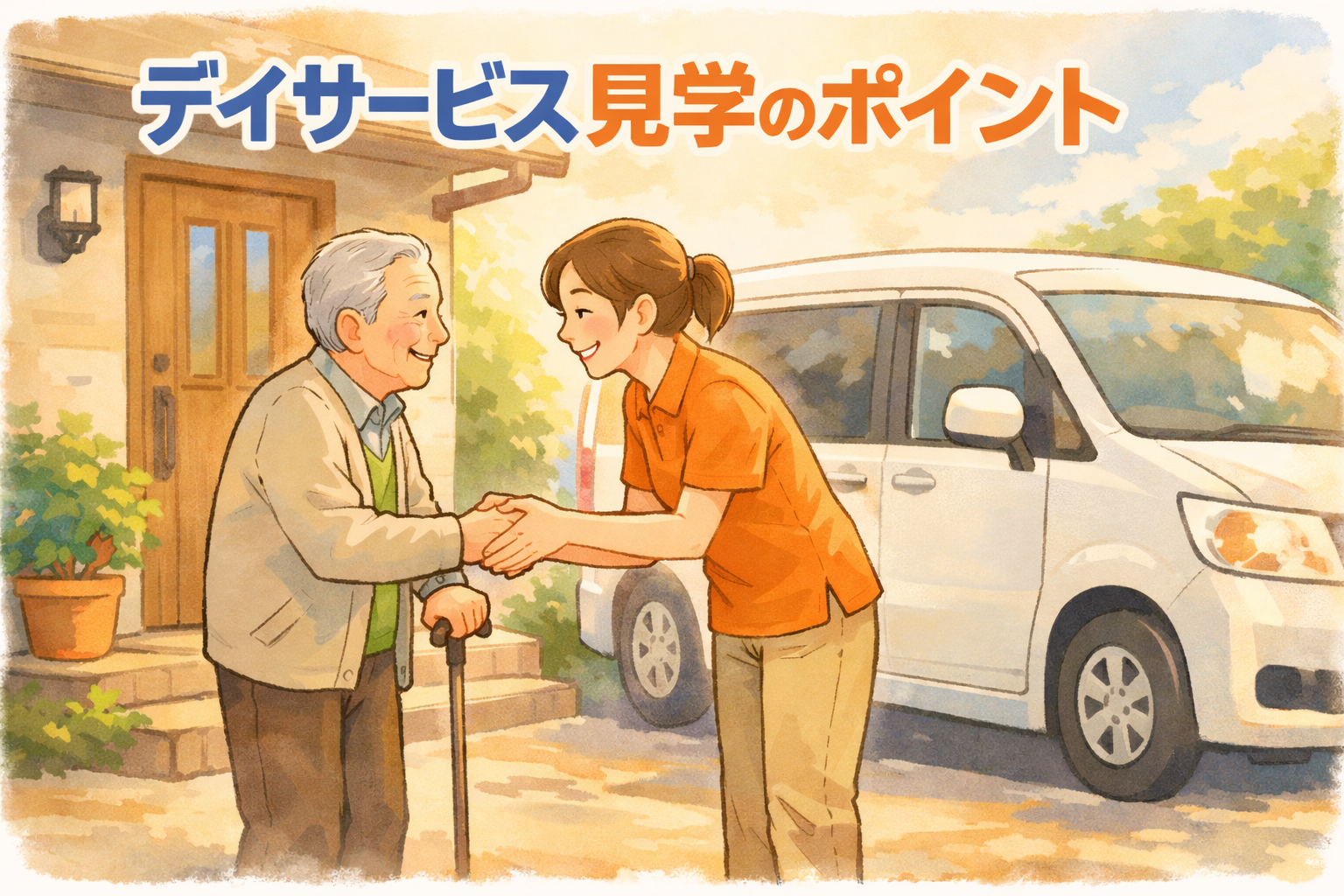 鶴ヶ島市でデイサービスを見学するときのポイント